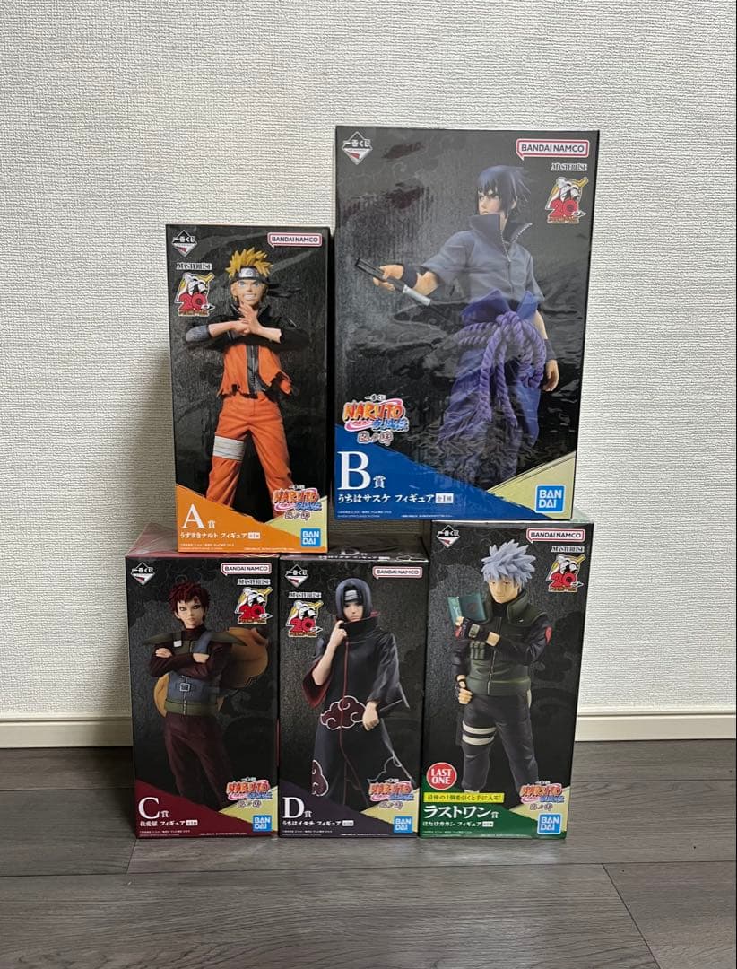 ナルト 一番くじ 5点 忍ノ絆 A賞 B賞 C賞 D