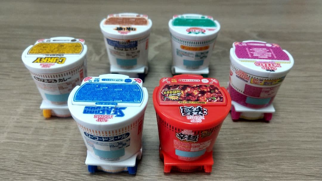 ドリームトミカ カップヌードルコレクション 全６種 コンプリート
