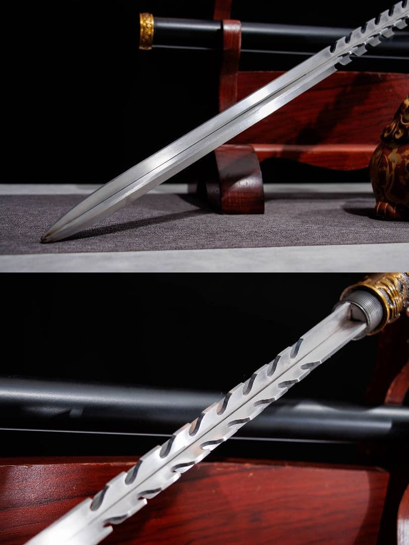 【崩鍔の切り札】古兵器 刀装具 日本刀　模造刀 居合刀 武士道 鑑賞用 美術刀