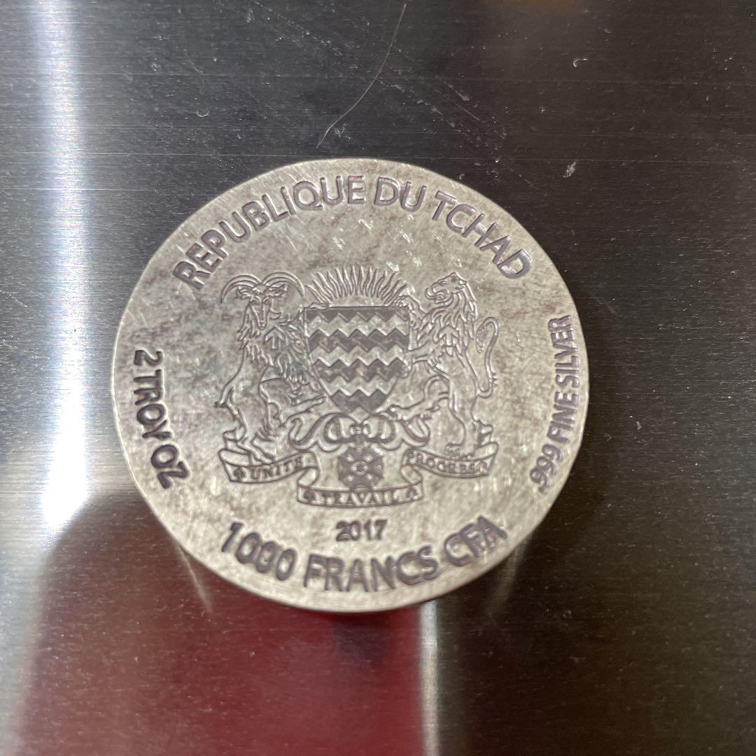 純銀チャド ラムセス2世 エジプト銀貨 インゴット