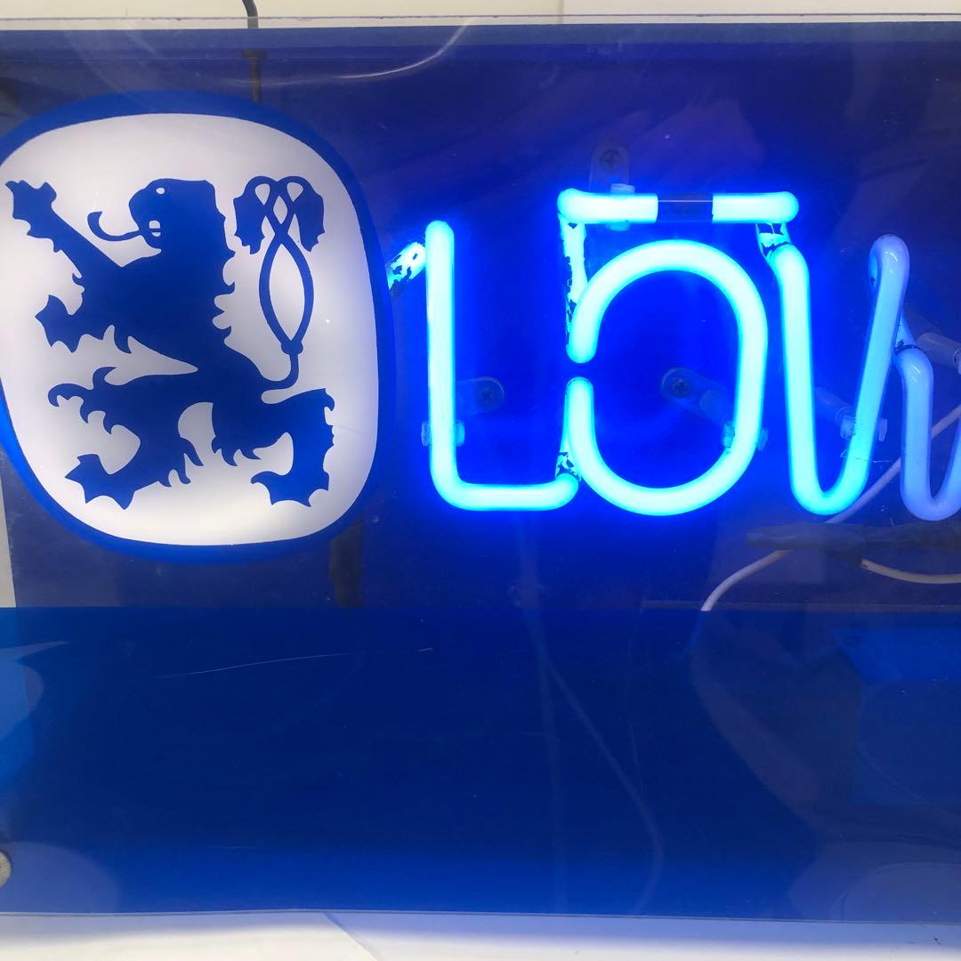 LOUWENBRAU レーベンブロイ ネオンサイン インテリア メ1211F - メルカリ