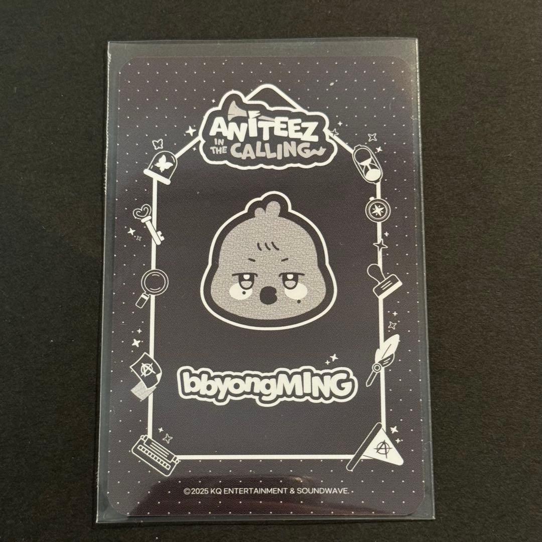ATEEZ ミンギ ANITEEZ キーリング 付属 トレカ - メルカリ