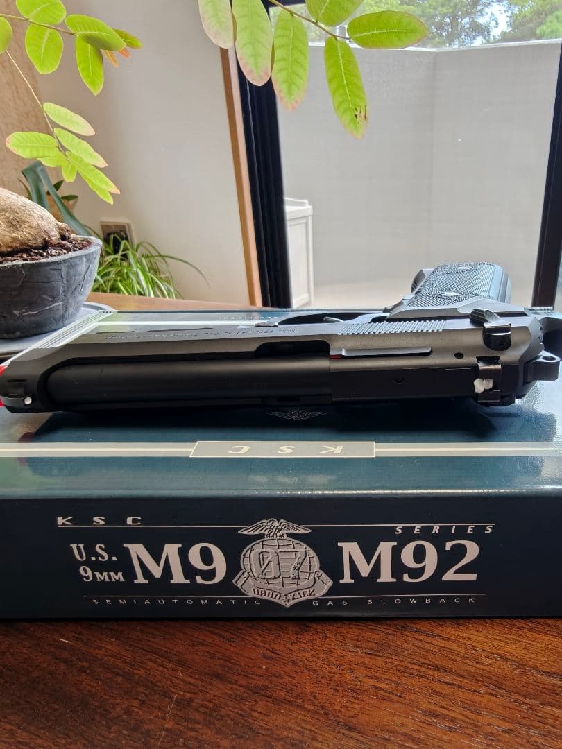 ケイエスシー KSC M92バーテック07 HW ガスブローバックガン 未使用