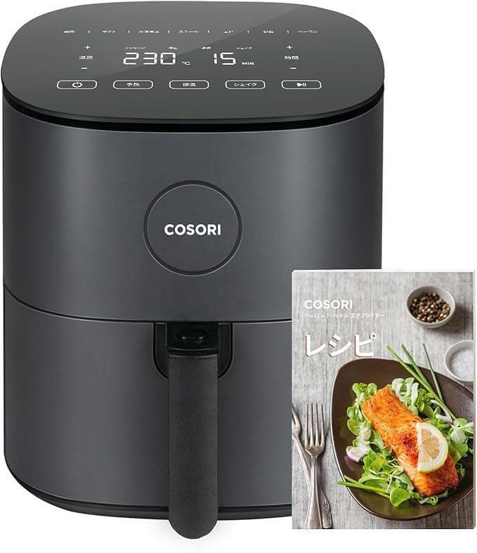 【新品未開封】COSORI エアフライヤ 4.7L 大容量 ノンオイル SS07