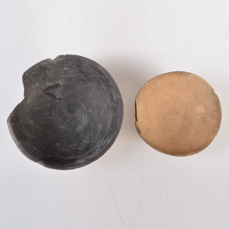 朝鮮美術 須恵器 新羅土器 新羅無釉土 6点まとめて V 8342A 美術品