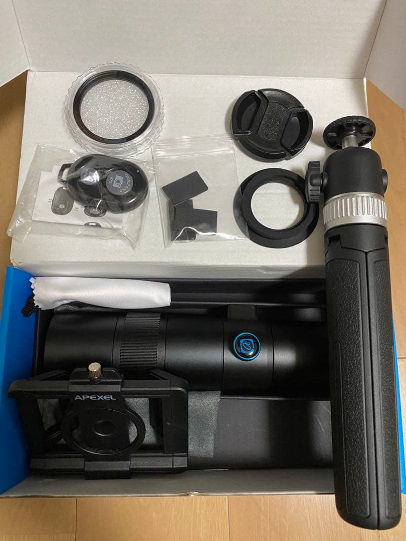 APL-30X スマートフォン用着脱可能30倍レンズ - メルカリ