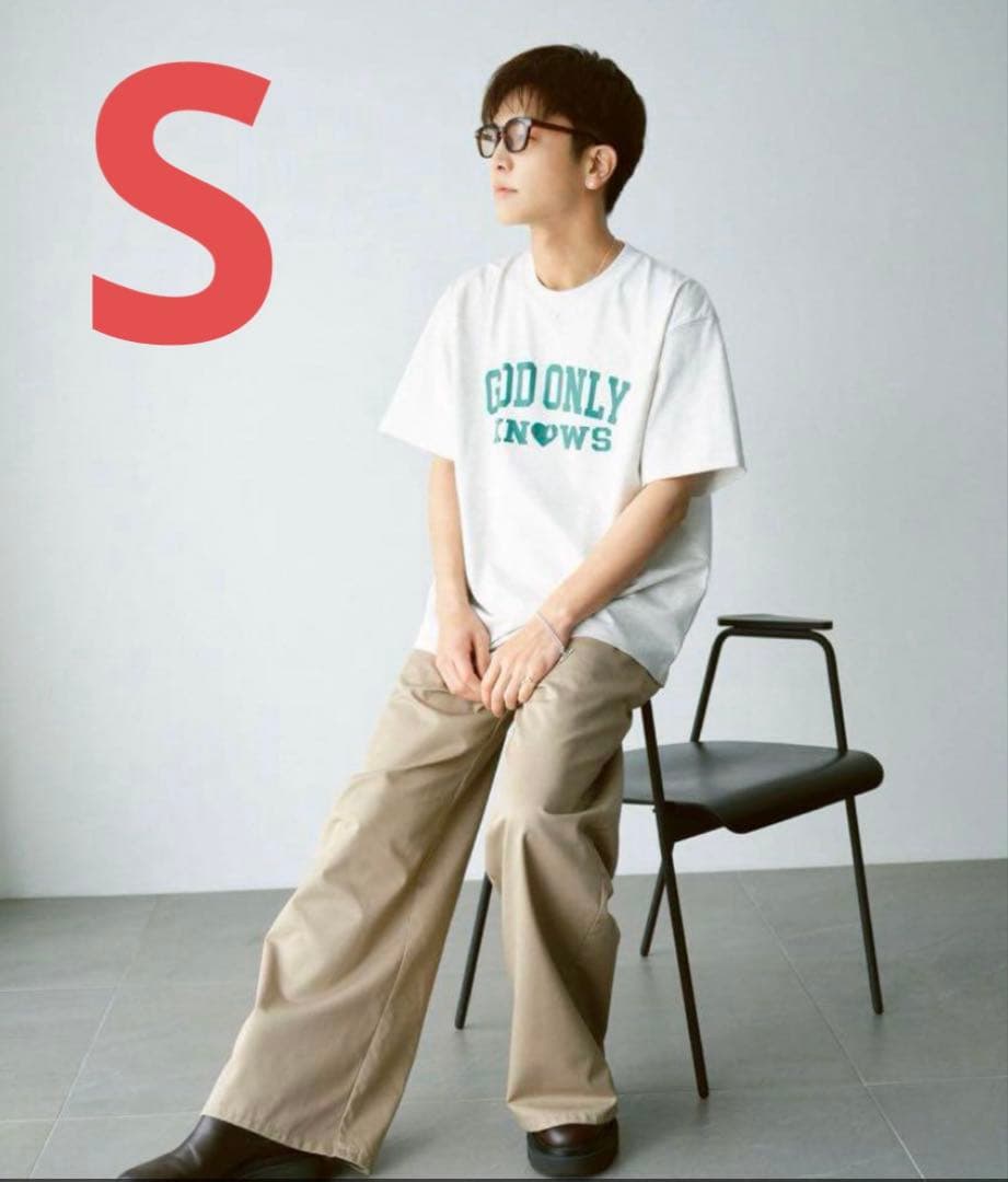岩田剛典GODONLYKNOWS CHINO PANTS ベージュ Sサイズの通販はau PAY