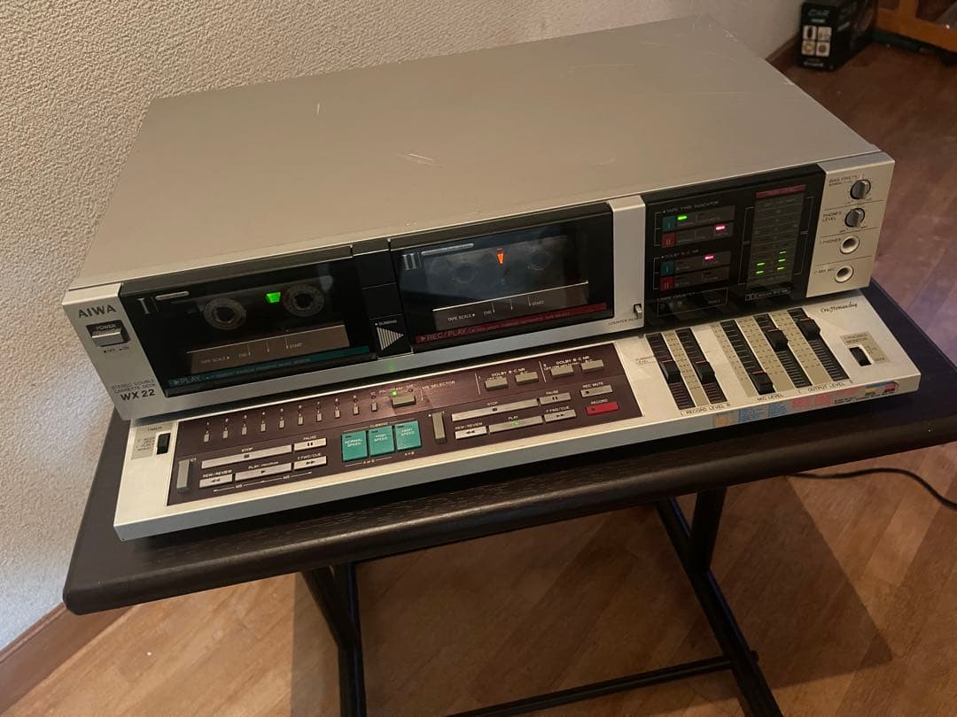 AIWA AD-WX22 希少ダブルカセットデッキ 動作確認