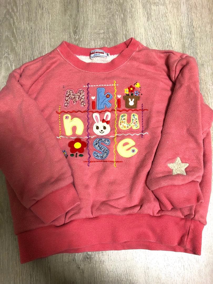 【専用】ミキハウス うさぎデザイン トップス ジャンパー6点セット