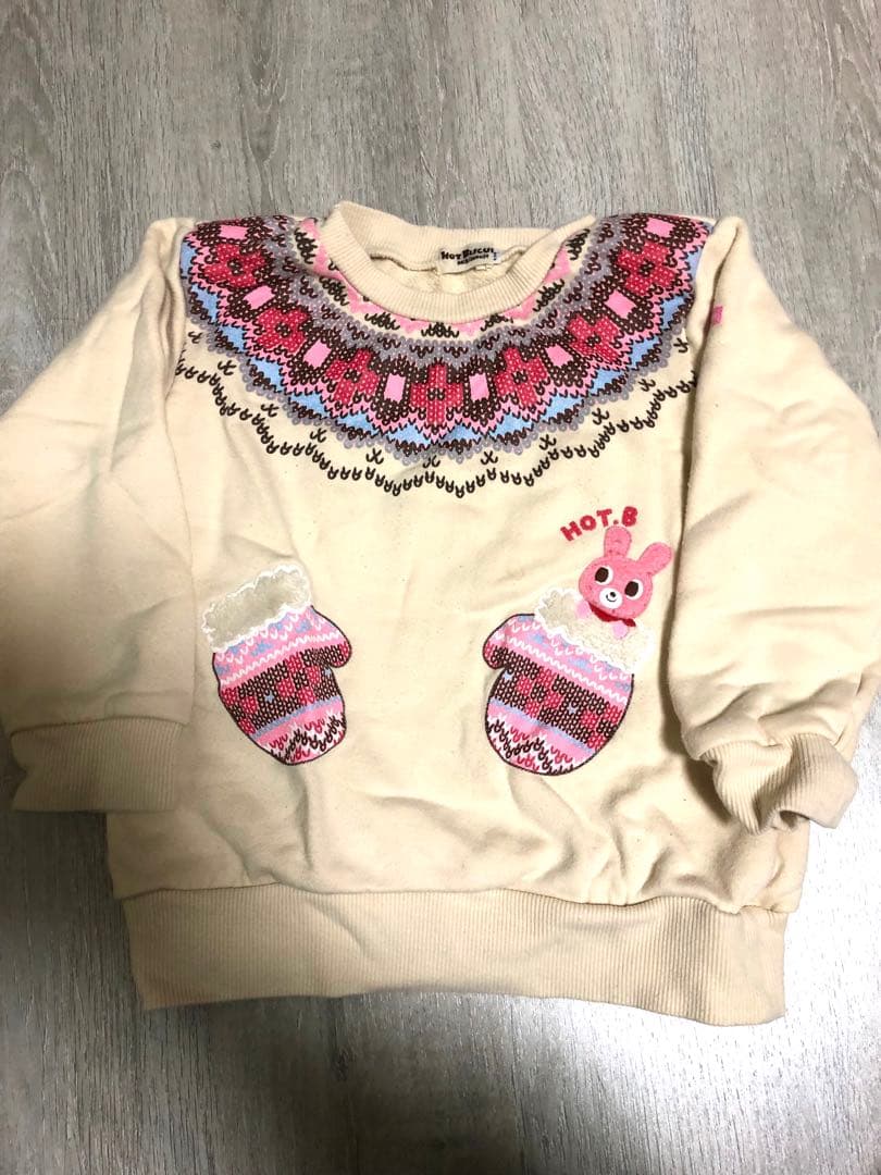 【専用】ミキハウス うさぎデザイン トップス ジャンパー6点セット