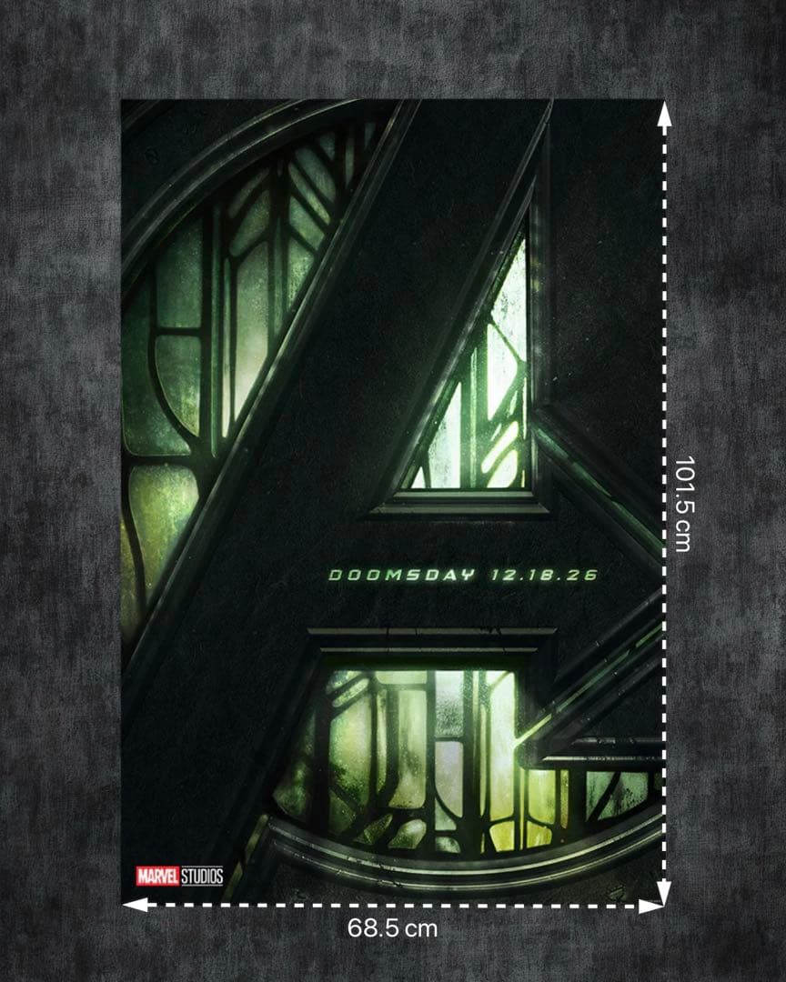 枚数限定*映画館用両面印刷ポスターUS版:アベンジャーズ