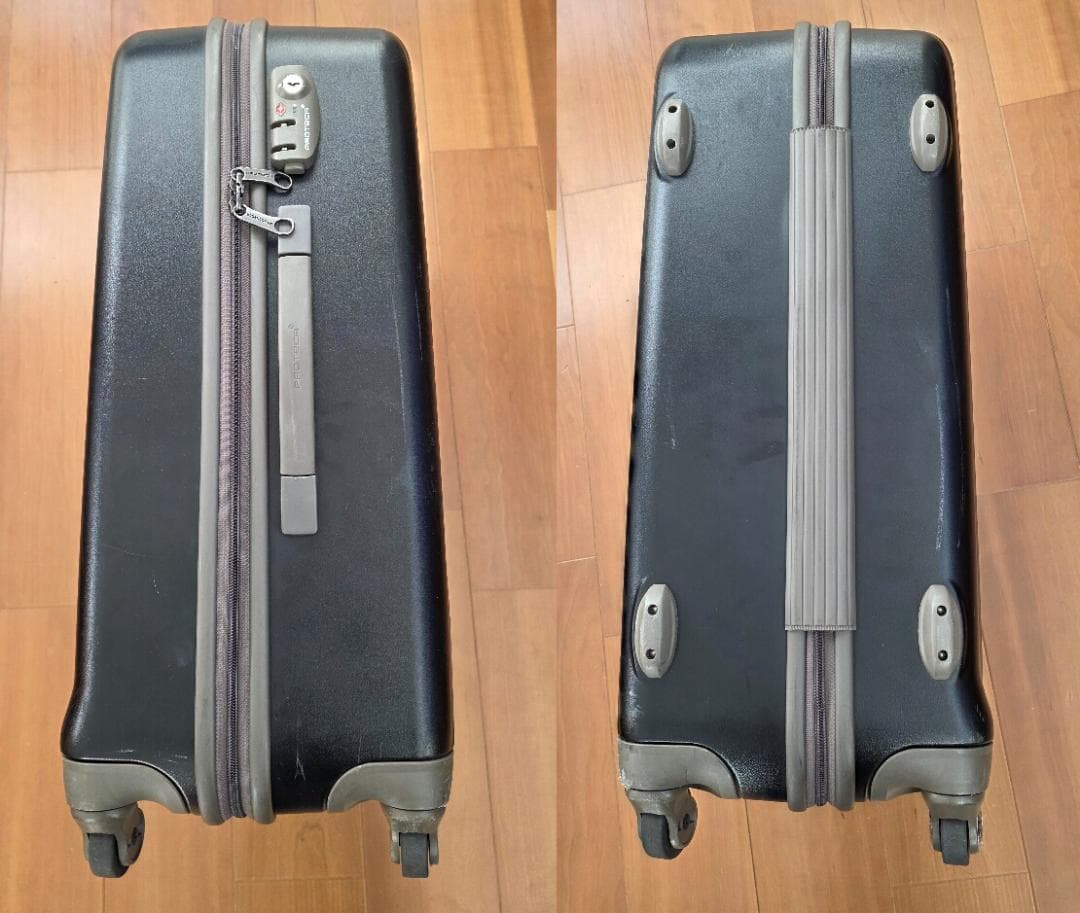 プロテカ スーツケース フラクティII 64L 3.6kg 日本製 超軽量