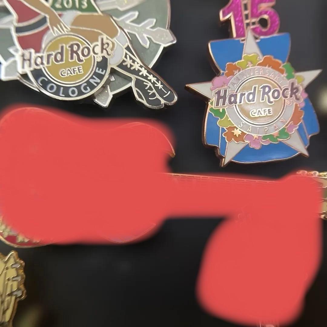 最終値下げ　ハードロックカフェ　ピンズ　13個セット　バラ売り可