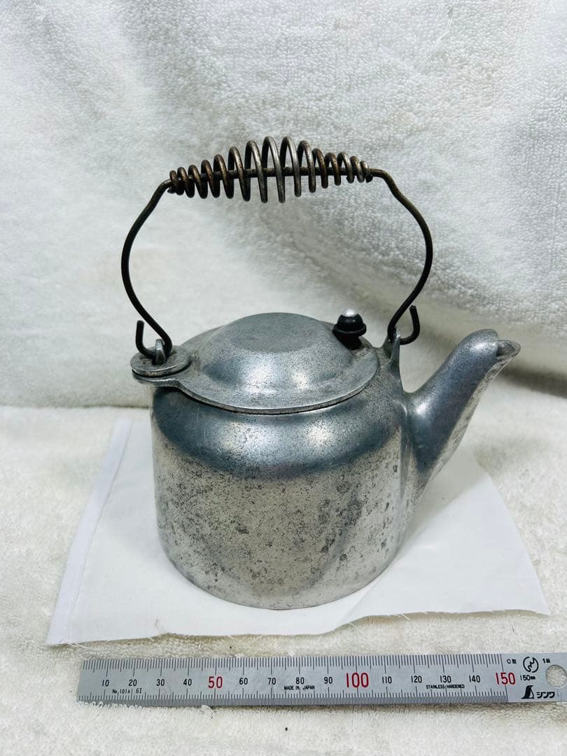 希少美品　ワグナーの小型のビンテージアルミ製ケトル