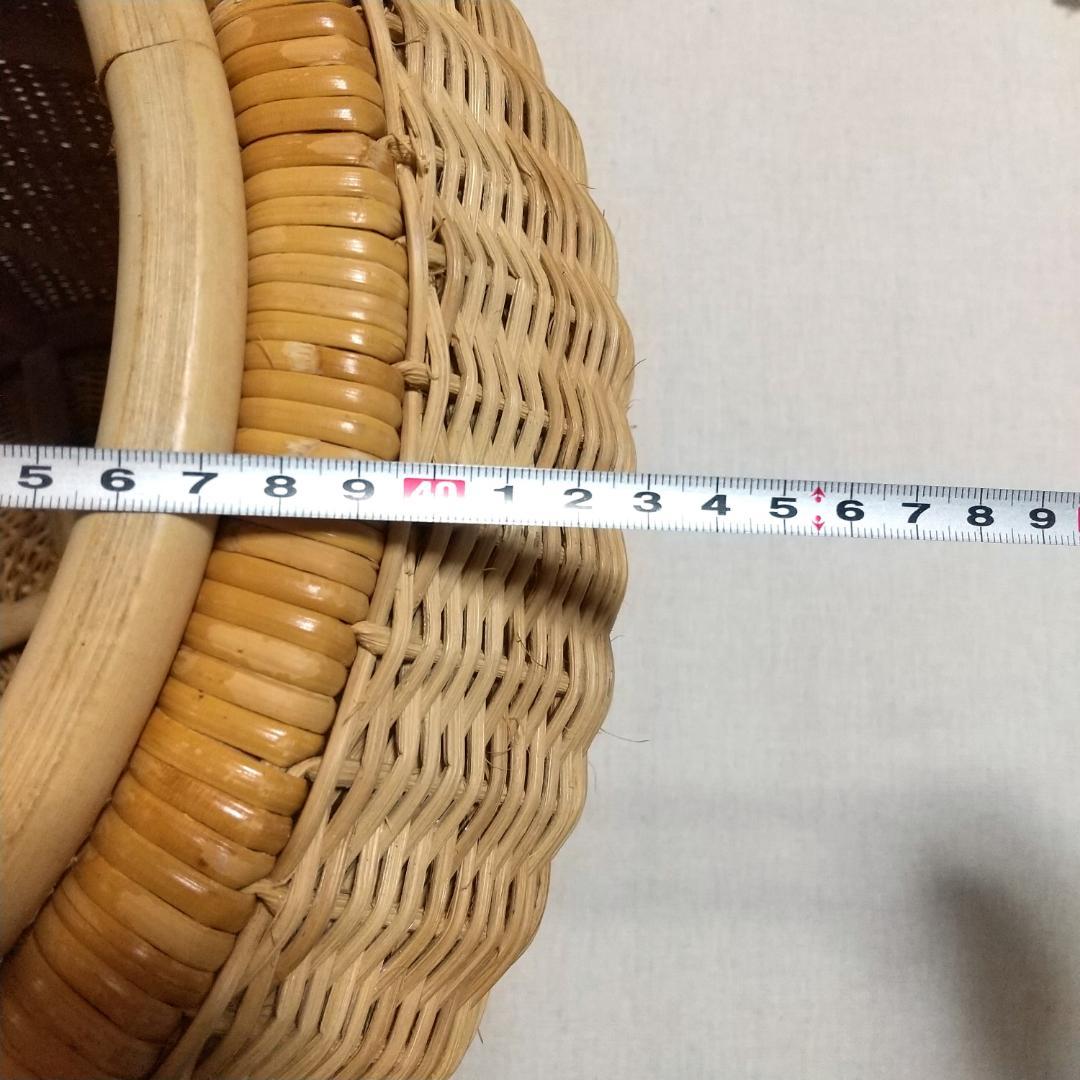 ラタン スツール 円筒形 チェア