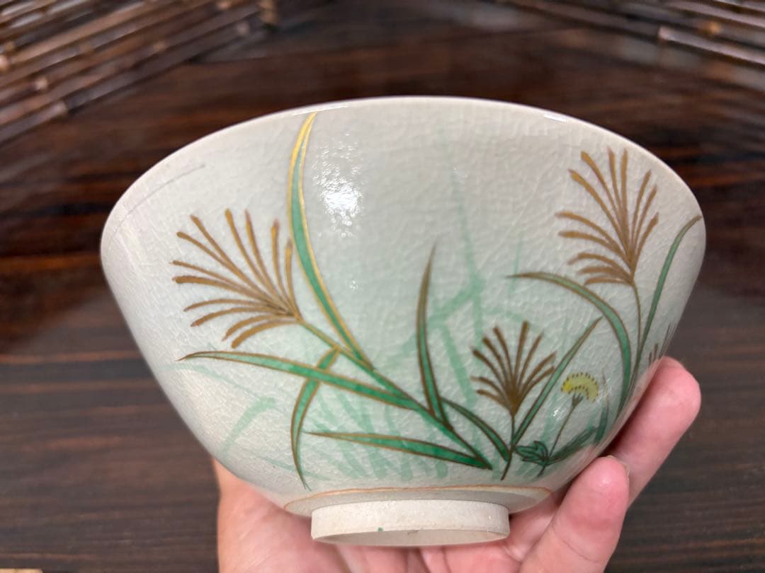 杉田翔平 清閑寺窯 色絵仁清武蔵野絵