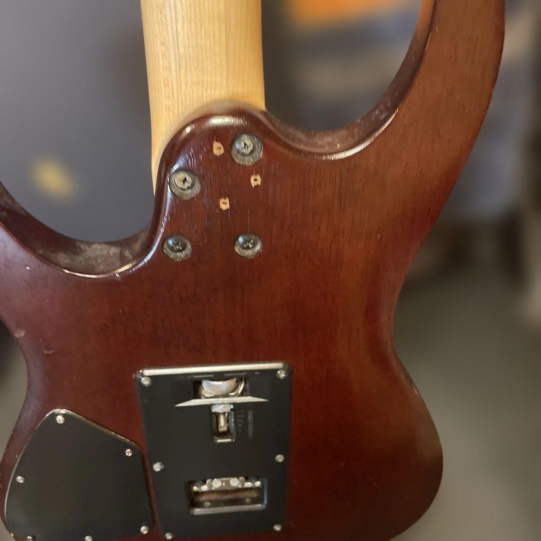 Ibanez S670FM antique burst flat