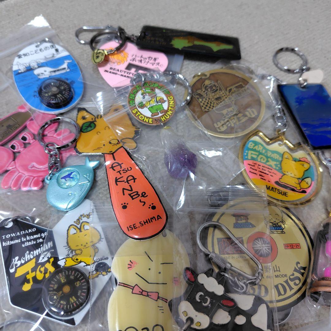 昭和 昭和レトロ お土産キーホルダー ファンシー絵みやげ まとめ売り