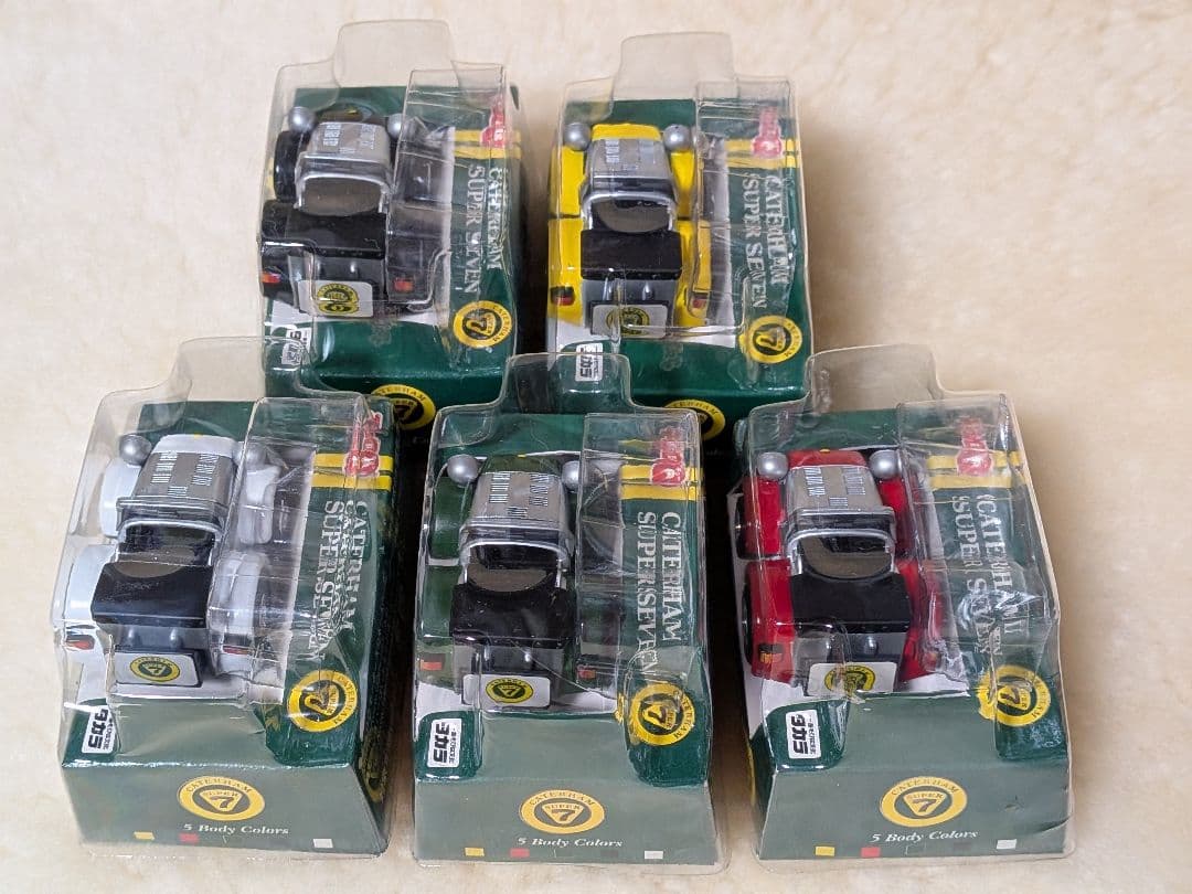 CATERHAM SUPER SEVEN チョロQ　フルカラー 5台セット