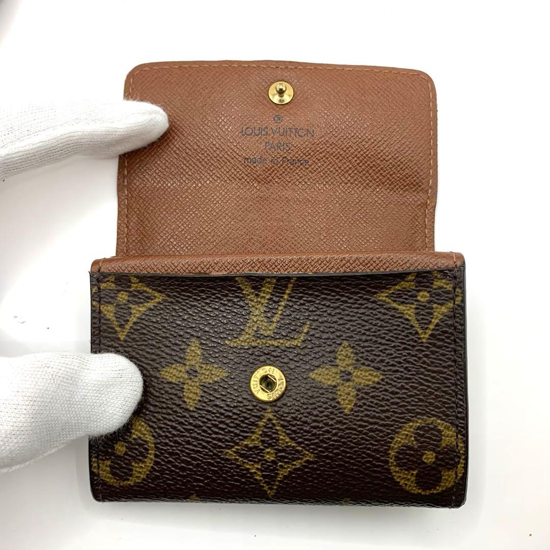 ルイヴィトン　ポルトモネプラ　小銭入れ　ケース　カードケース　モノグラム