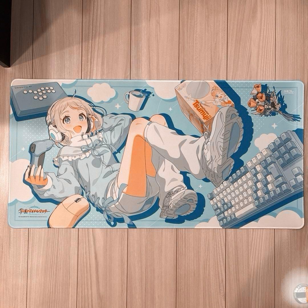 ふもコレ 学園アイドルマスター ゲーミングマウスパッド 葛城リーリヤ 2XL