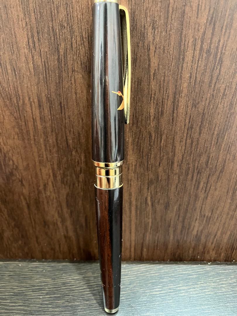 Sailor セーラー 万年筆 茶色 ゴールド 18k 刻印 ヴィンテージの通販は