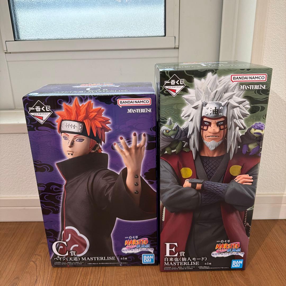 NARUTO1番くじ疾風伝C賞ペインE賞自来也仙人モード輪廻の嘆きと平和の