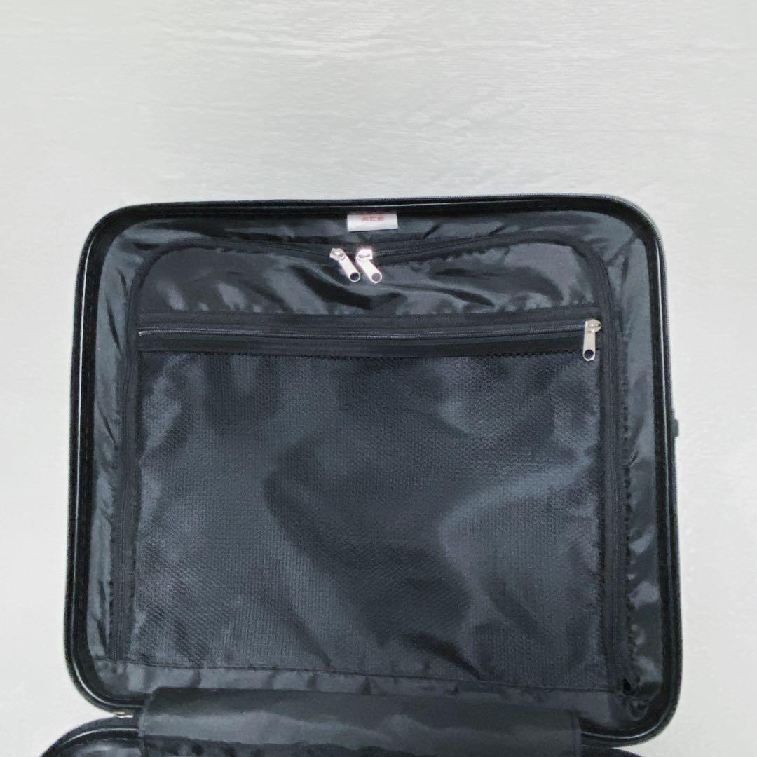 ace.エース スーツケース SS ネイビー 機内持込 フロントオープン 38L