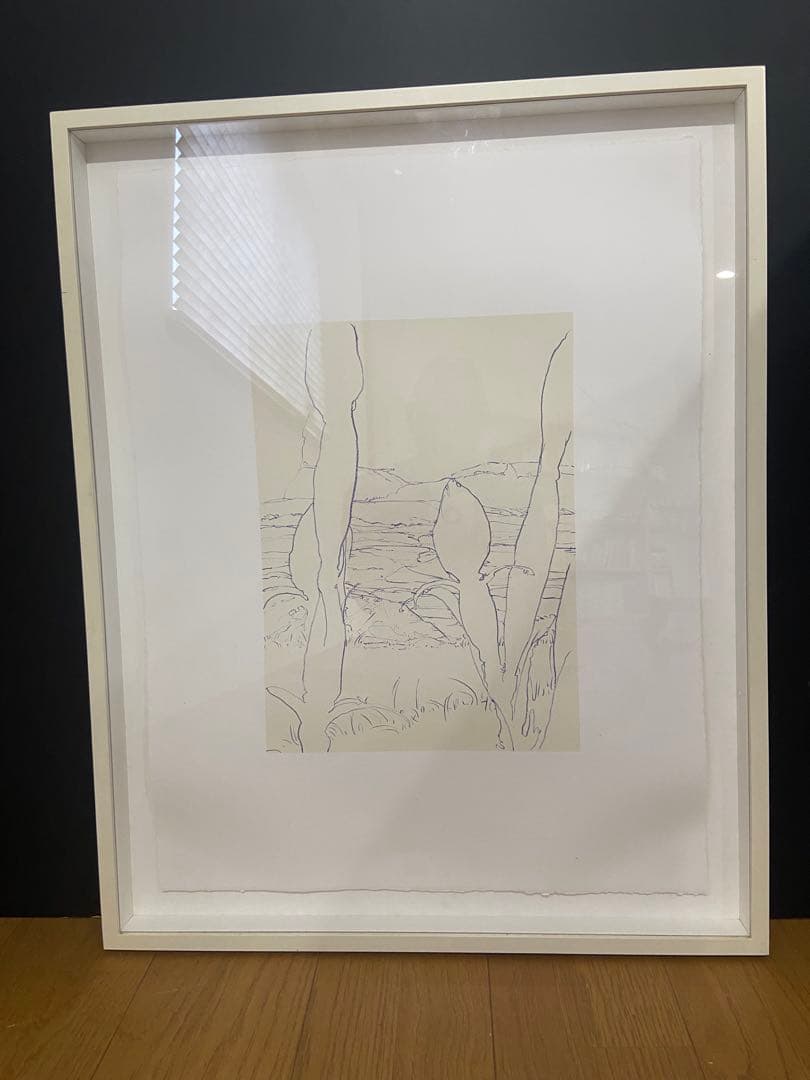 現代アート リトグラフ 法貴信也 Unttitled2003年作