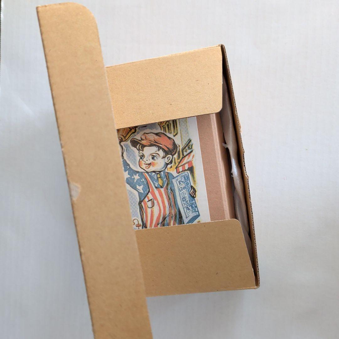 北原照久 ニュースボーイ ブリキのおもちゃ 明治製菓懸賞 箱付新品