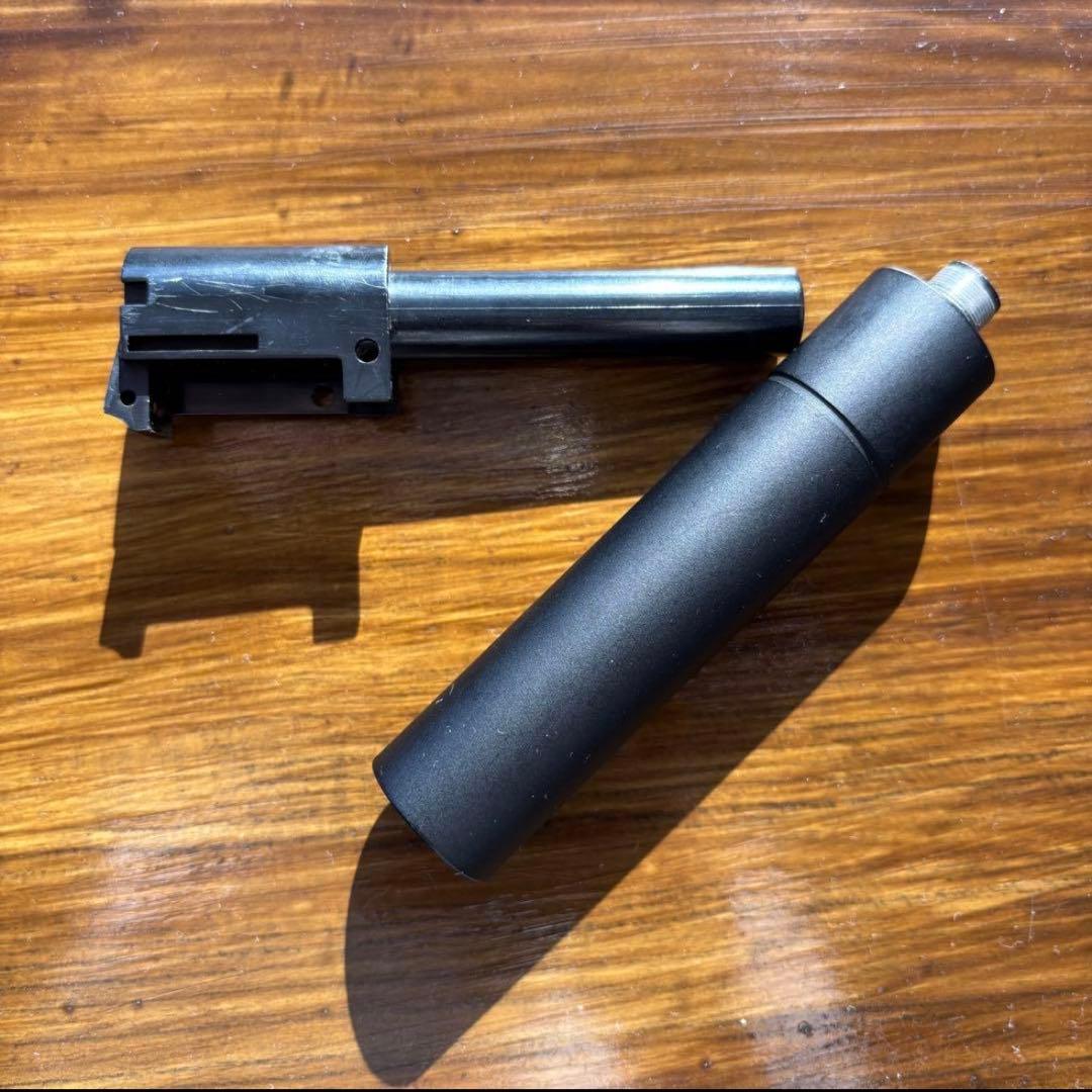 マルゼン ワルサー PPK/s ガスガン サイレンサー