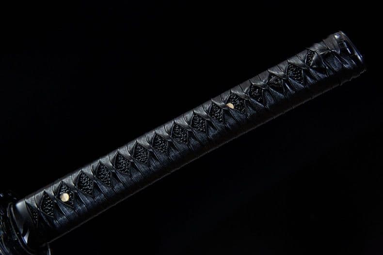 戦術刀 黒武者 古兵器 武具 刀装具　日本刀 鍛造打 鋼刀 冷兵器 護身工具