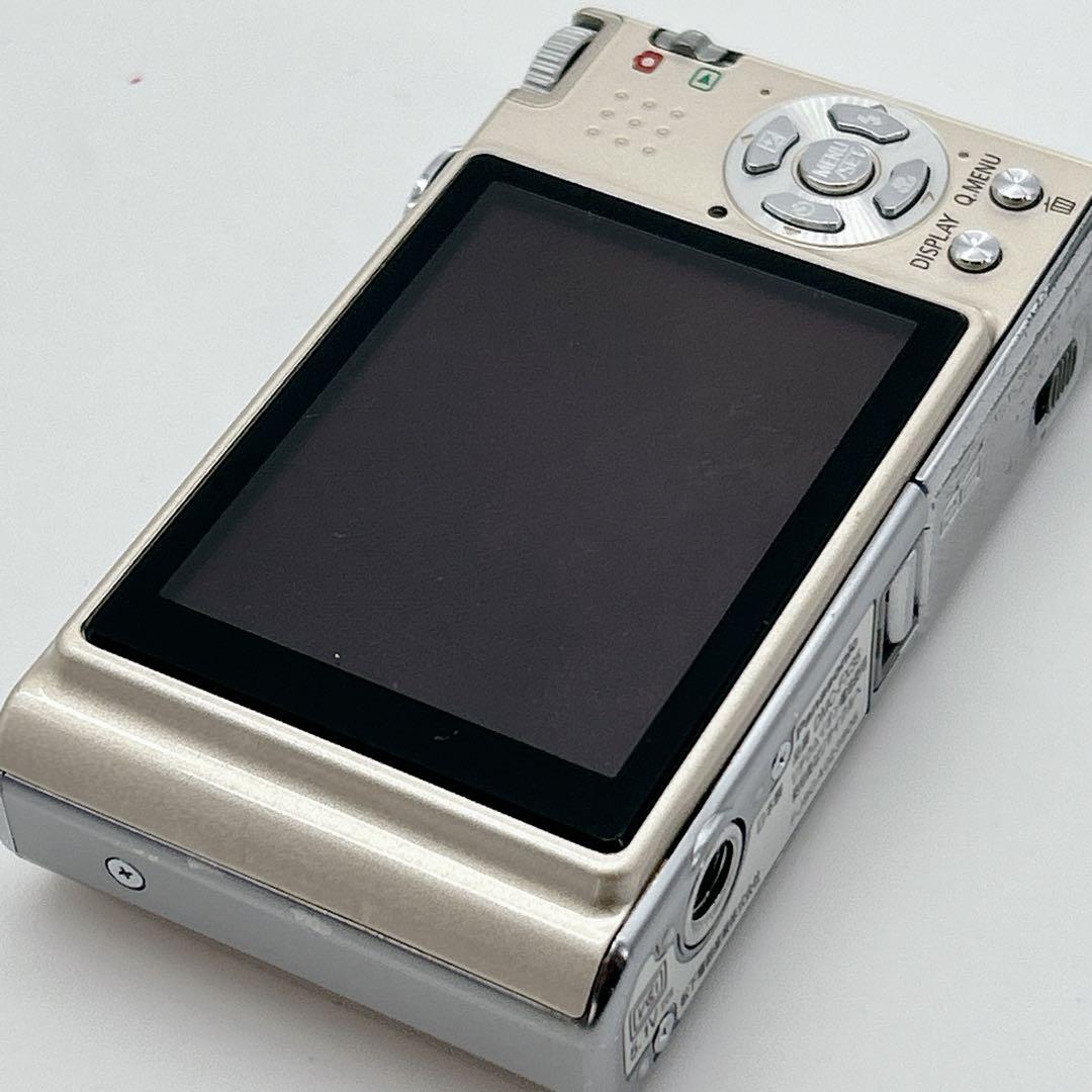 Pansonic デジカメ LUMIX DMC-FX35 ゴールド 予備バッテリー付き