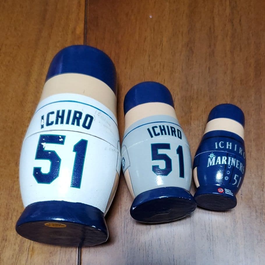 イチロー マトリョーシカ マリナーズ メジャーリーグ 野球 戦力整い