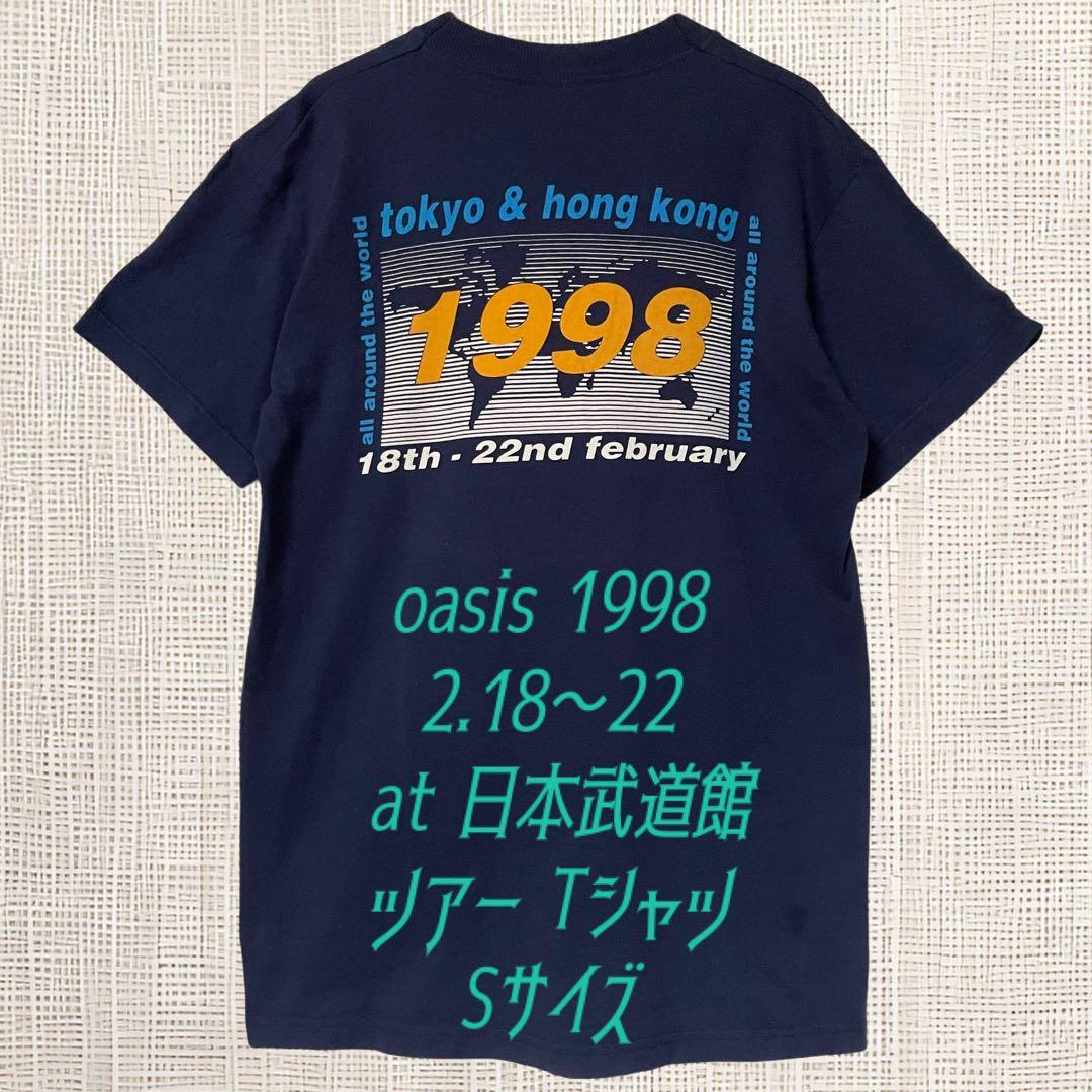 oasis 1998 tokyo & hong kong Tシャツ Sサイズ - メルカリ