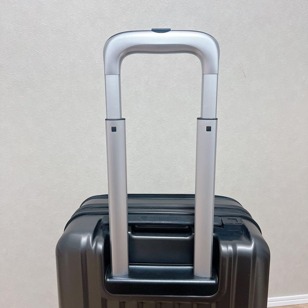 静音】FREQUENTER Malie キャリーケース 34L グレー