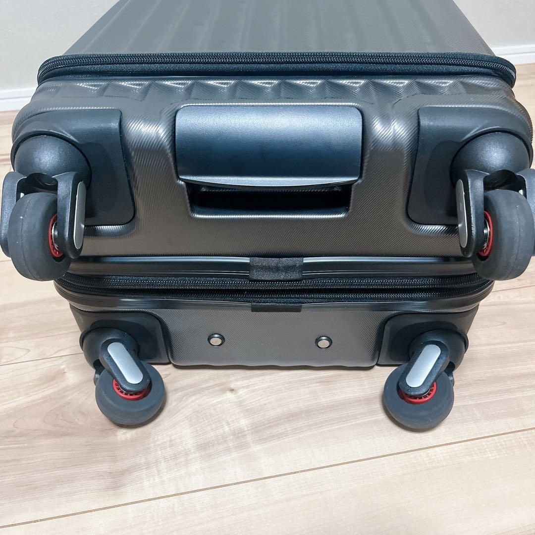 静音】FREQUENTER Malie キャリーケース 34L グレー