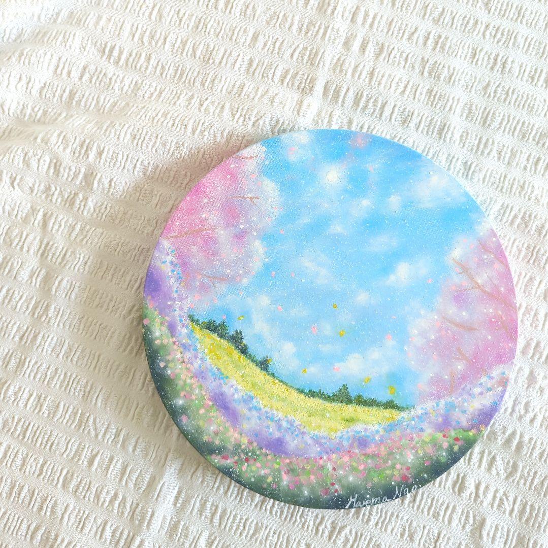 オイルパステル画（20cm）原画