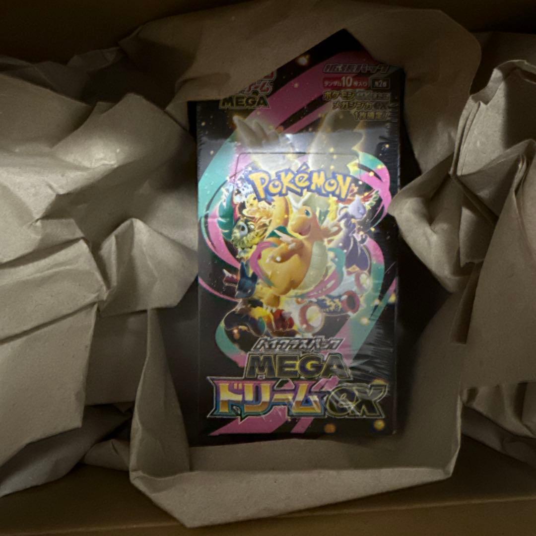 ポケセン産 納品書付き】MEGAドリーム ex 1BOX シュリンク付き 購入