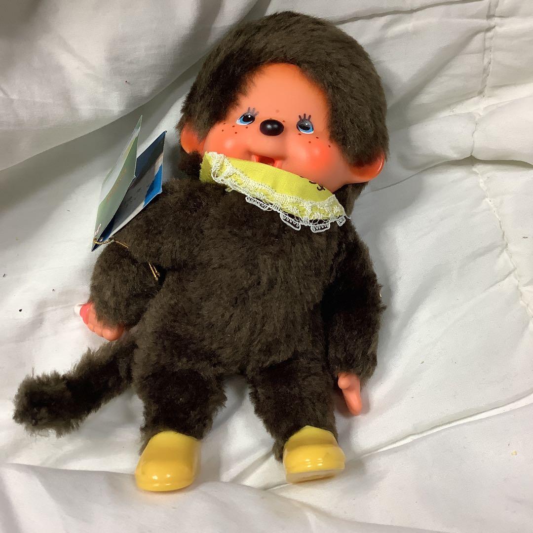 昭和レトロ 超美品 ふた子のモンチッチ 当時物 1974 セキグチ ブルーアイ