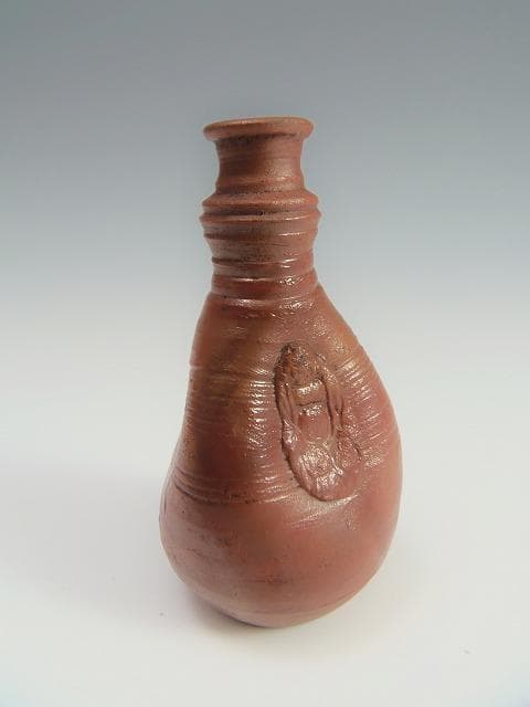 古備前 書道具水滴 5個セット ミニ人形徳利 臍徳利 骨董品 備前焼