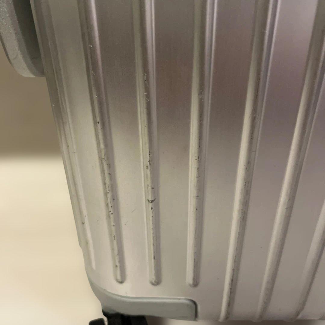 RIMOWAキャリーケース ネイビー メッシュポケット付き リモワ(RIMOWA