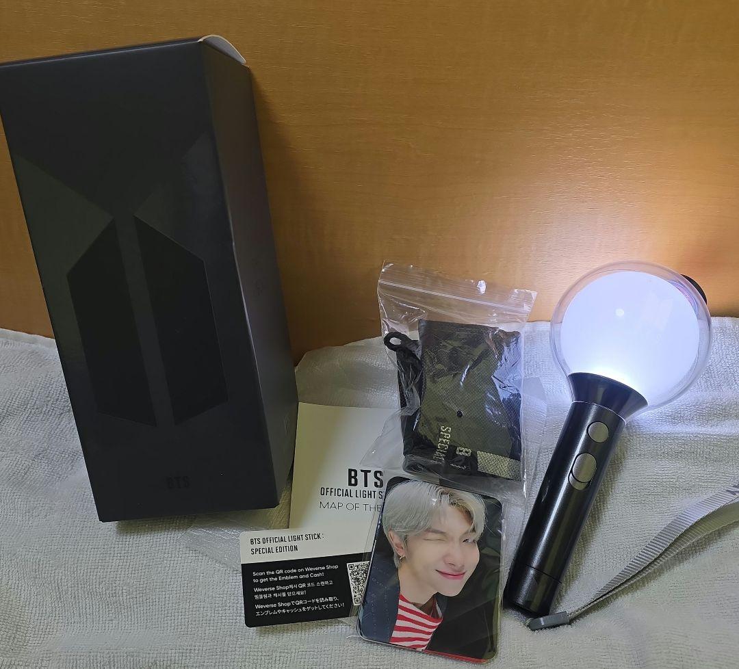 BTS ペンライト　MAP OF THE SOUL アミボム　ver.4 Amazon.co.jp: BTS 公式 ペンライト Ver.4 Official Light Stick MAP