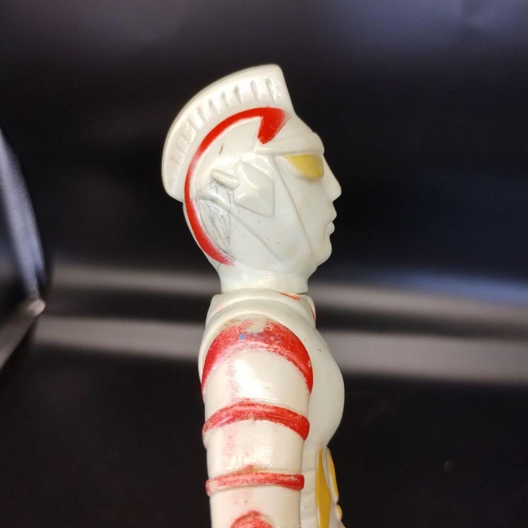 万創 ジャンボーグエース 当時物 美品 昭和レトロソフビ 希少 約20cm