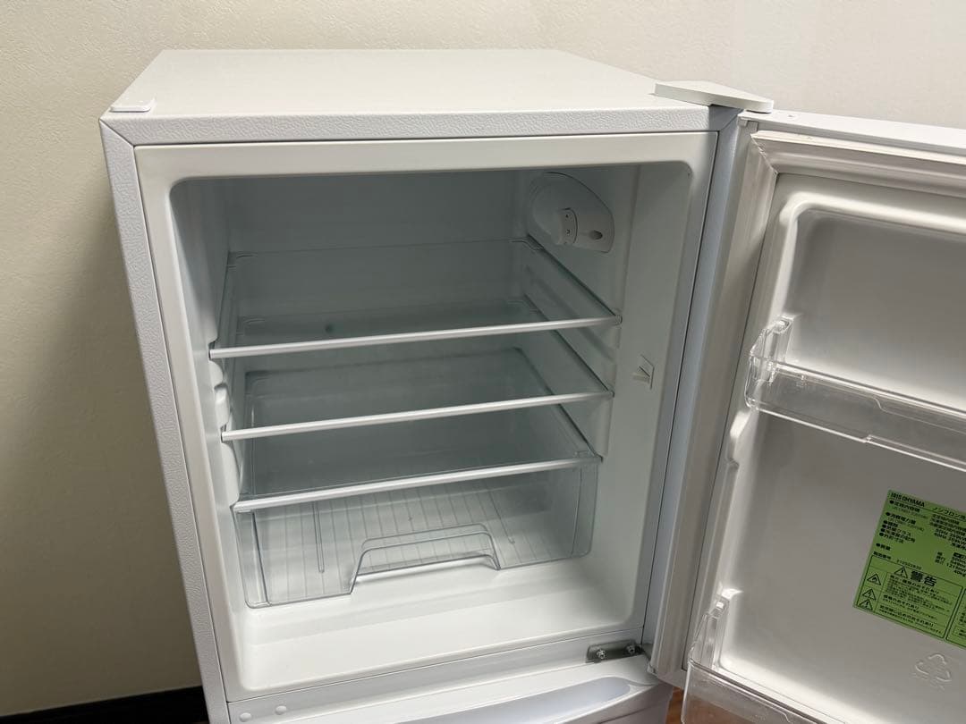 アイリスオーヤマ IRSD-14A-W ノンフロン冷凍冷蔵庫