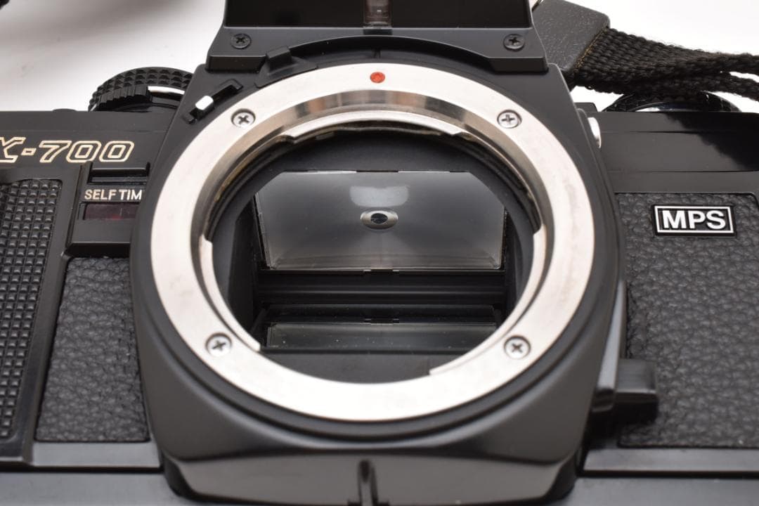 美品 MINOLTA X-700 ブラック フィルム モルト新品交換済 M630