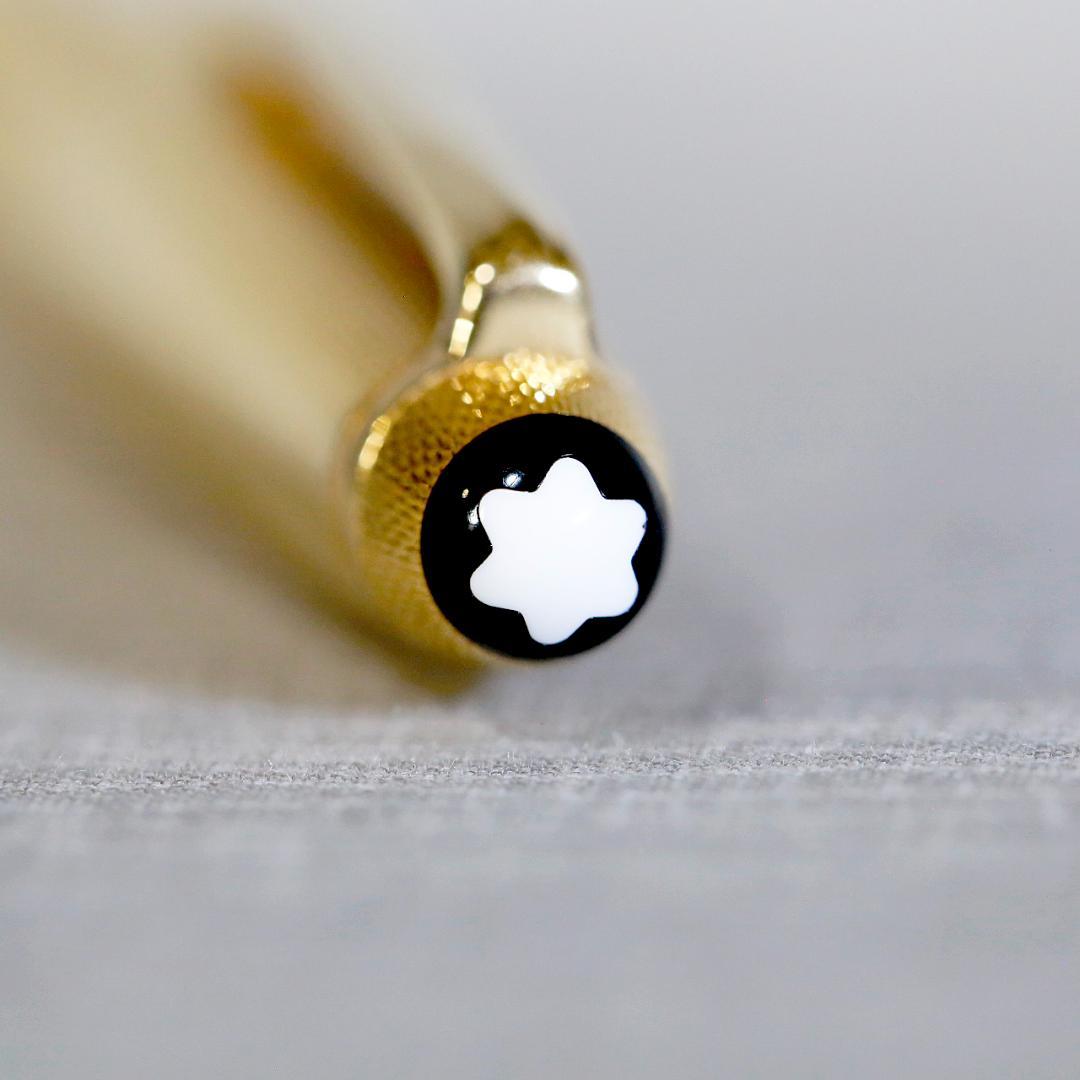 極美品 送料込み】モンブラン 万年筆 1444 バーレイ ゴールド マイ