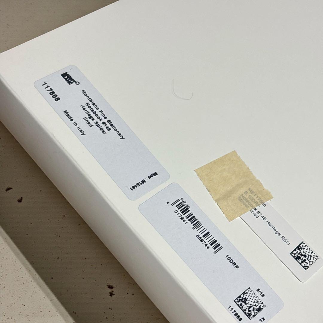 新品 モンブラン ノート 146 ヘリテイジ スパイダー メタモルフォシス