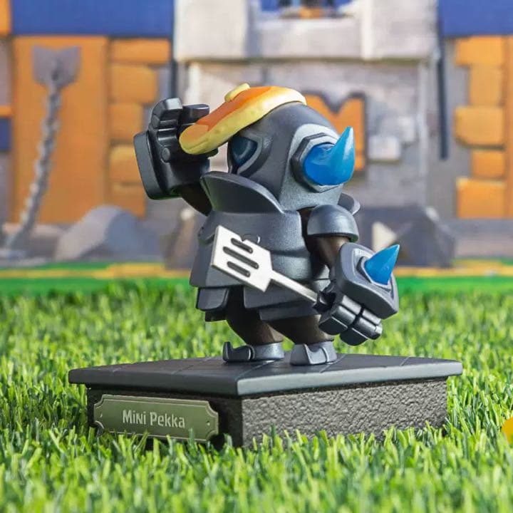 クラロワ クラクラ MINI P.E.K.K.A. フィギュアとエコバッグ クラロワ
