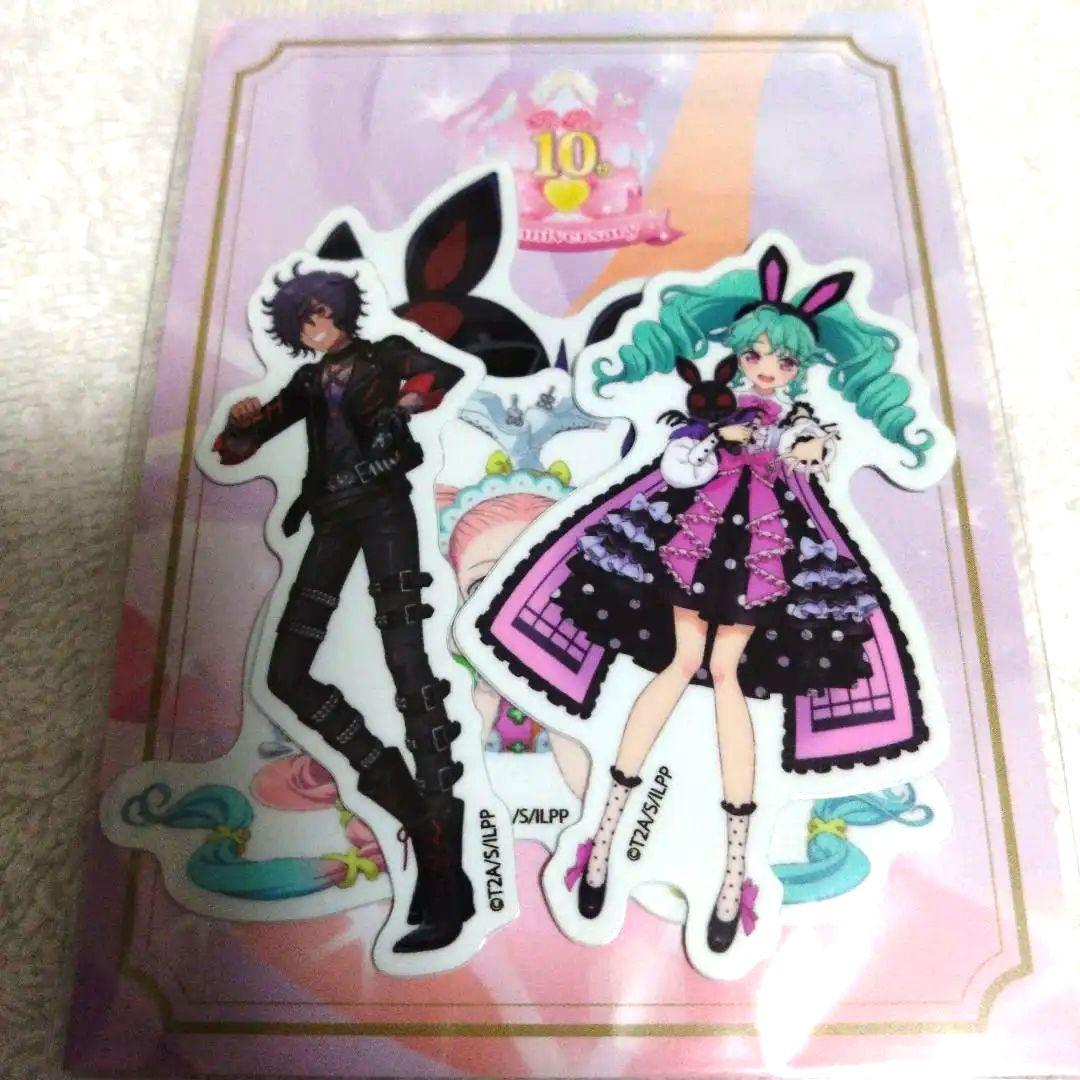 プリパラ ステッカー 大プリパラ展 描き下ろし 限定品 グッズ